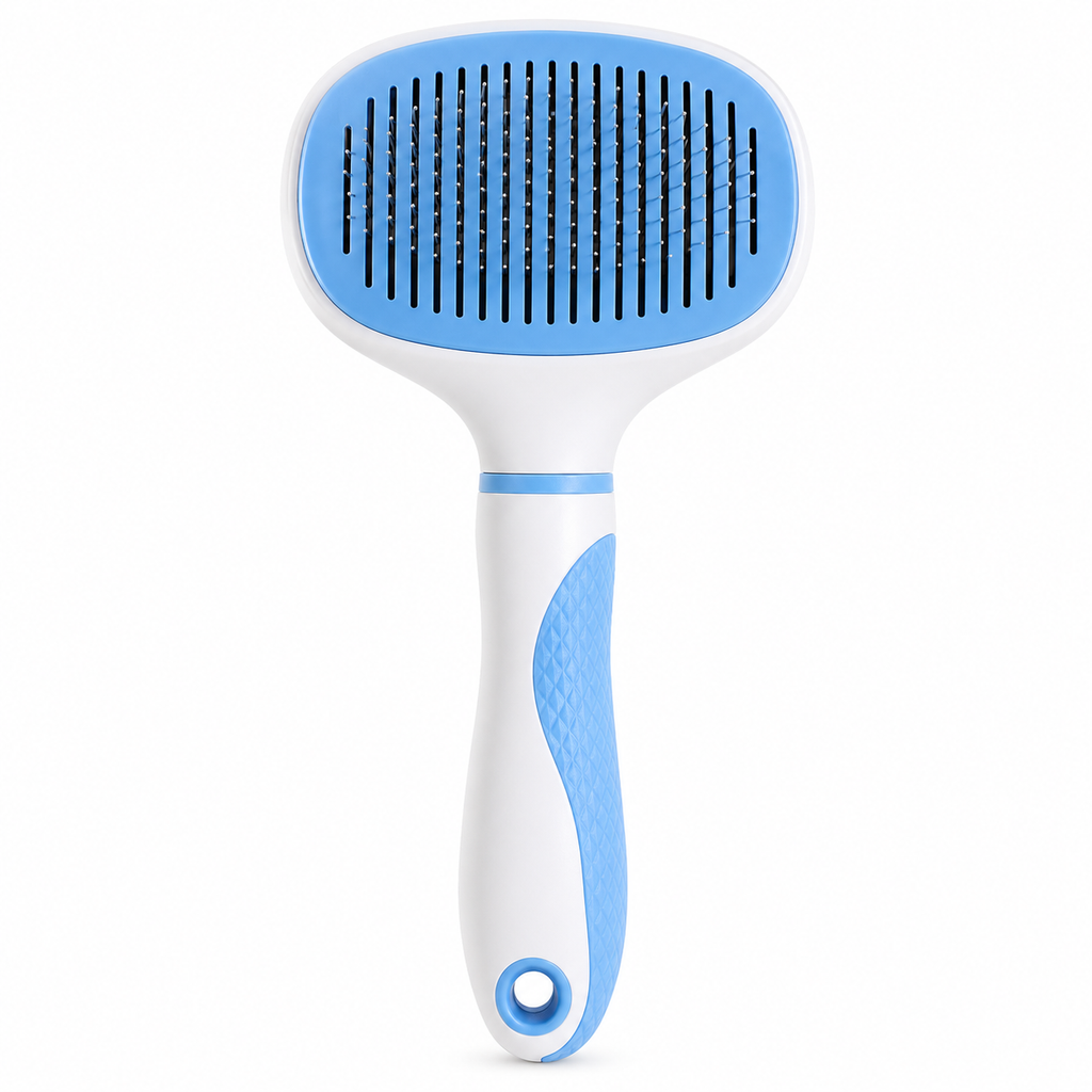 FurPop Self-Cleaning Pet Brush
