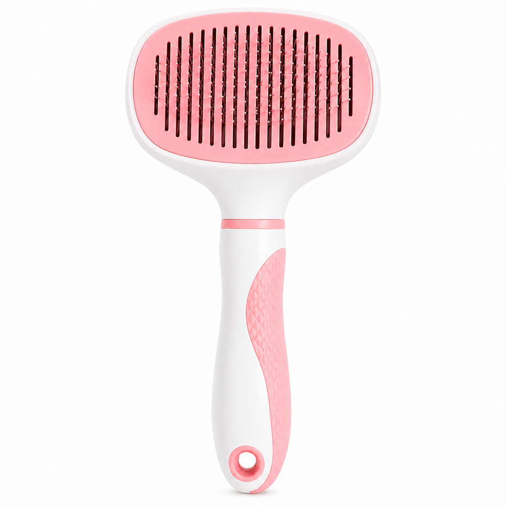 FurPop Self-Cleaning Pet Brush