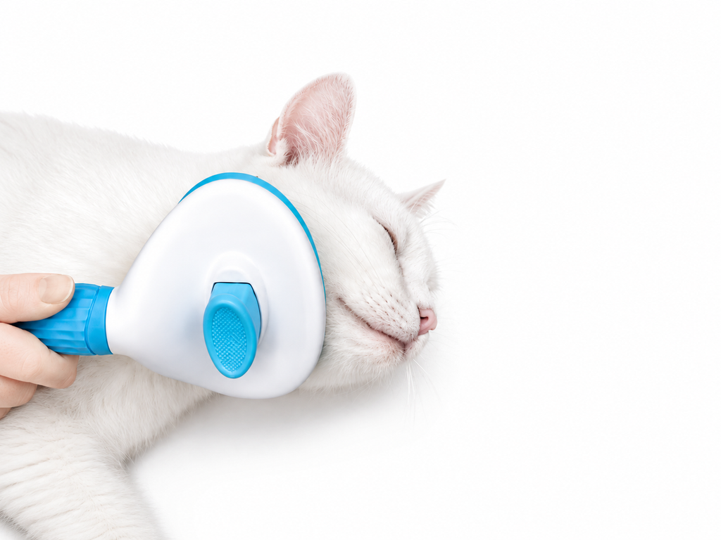 FurPop Self-Cleaning Pet Brush
