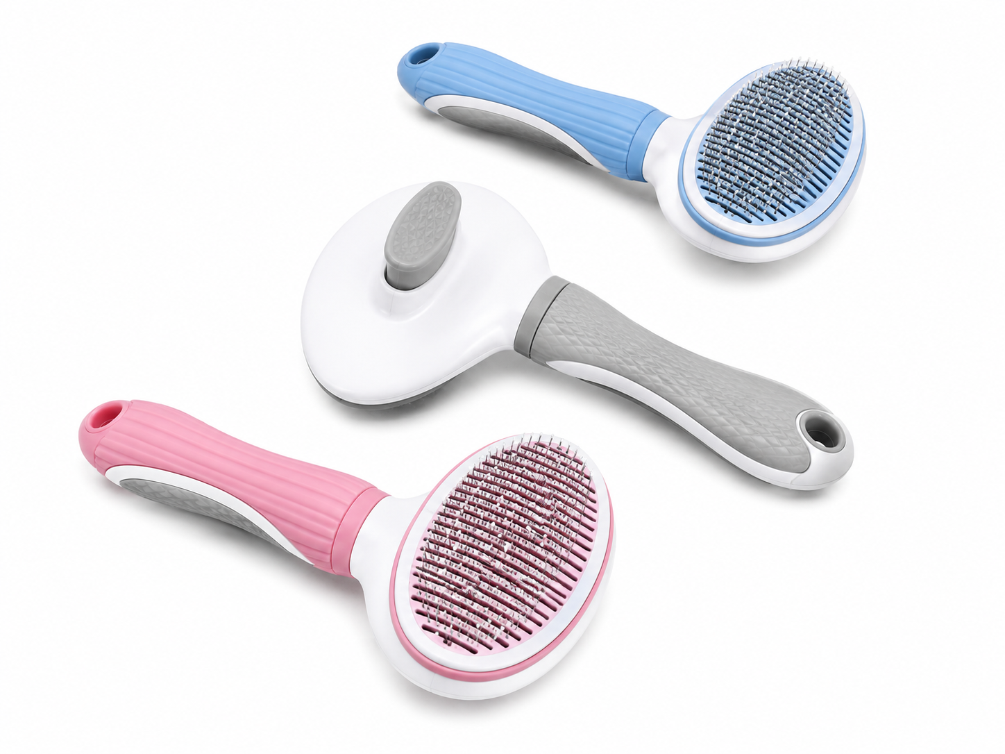 FurPop Self-Cleaning Pet Brush