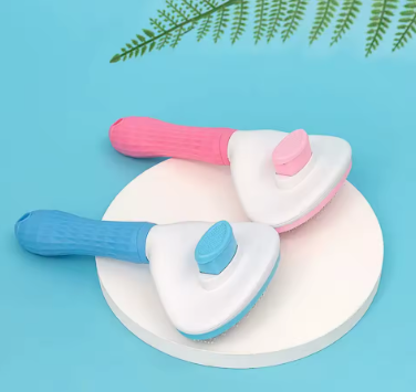 FurPop Self-Cleaning Pet Brush