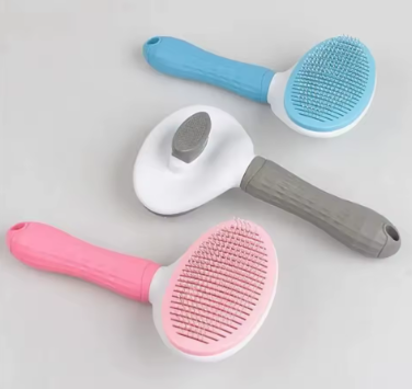 FurPop Self-Cleaning Pet Brush